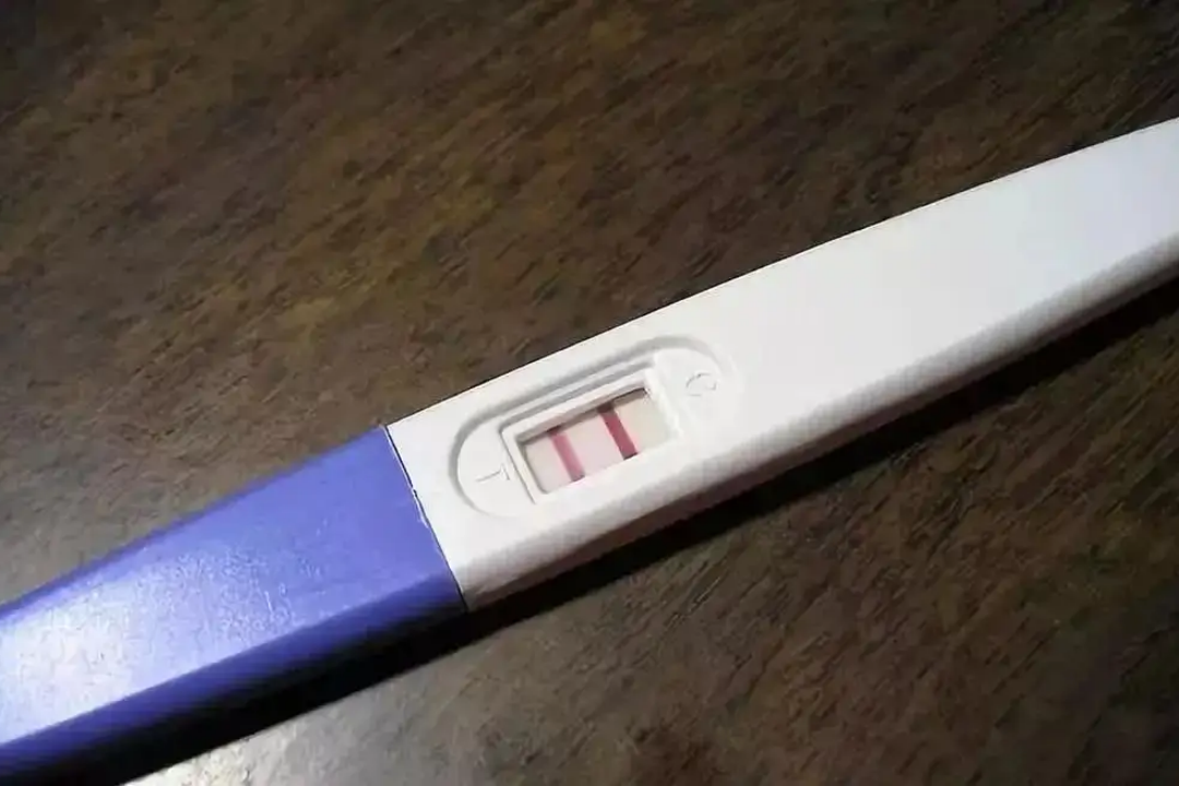试纸验孕棒怀孕示意图