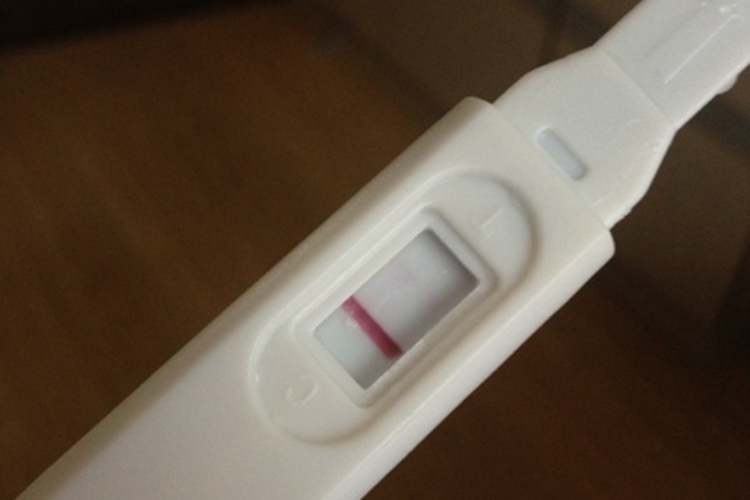 验孕棒阴性结果图