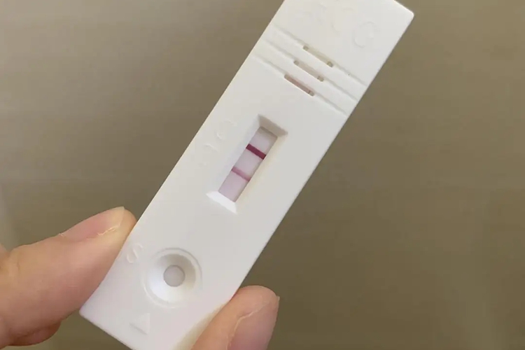 验孕棒一深一浅图